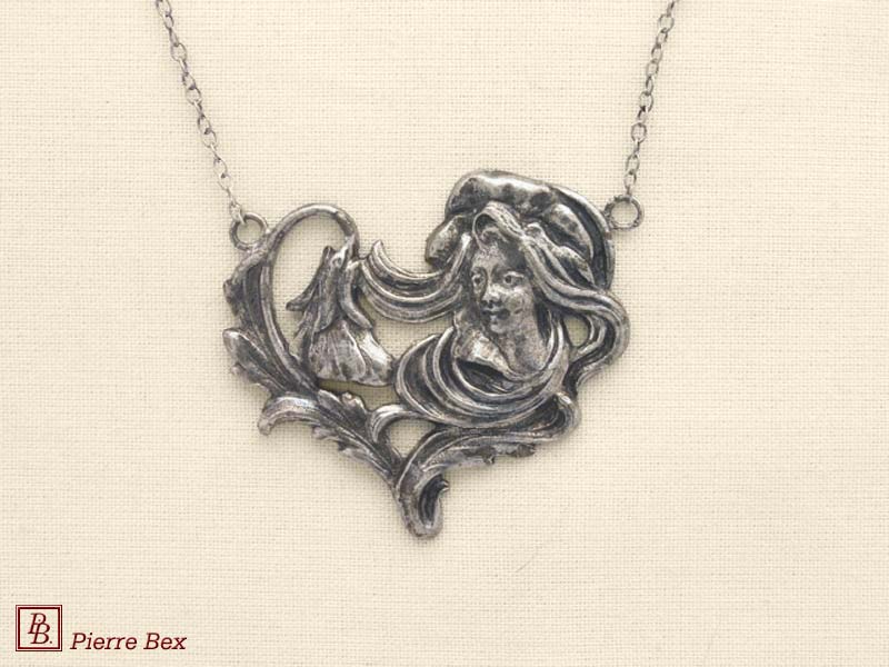 Pierre-Bex Art-Nouveau necklace 41133-05