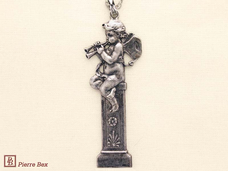 Pierre-Bex Art-Nouveau necklace cherub 41133-41