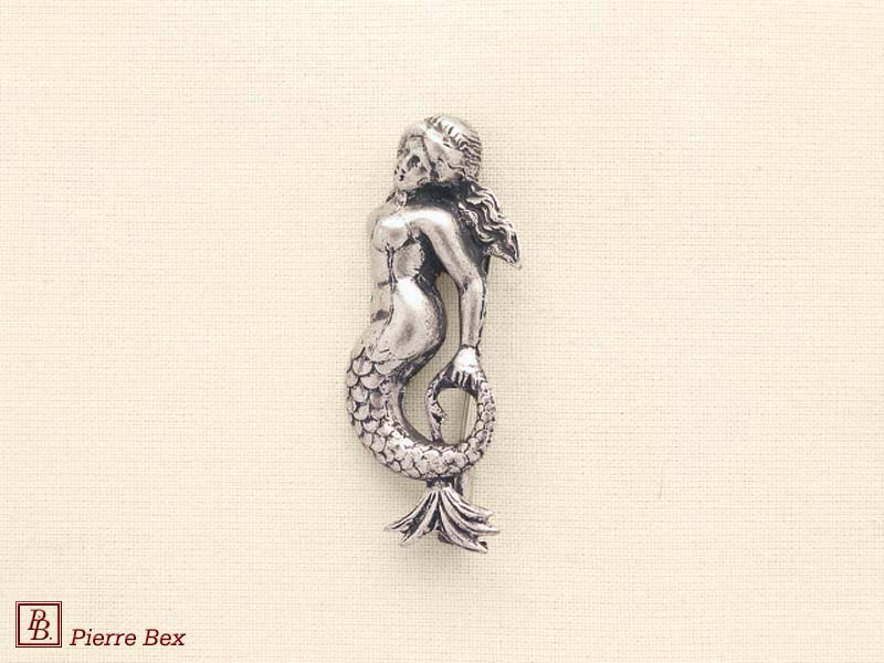 Pierre-Bex Art-Nouveau brooch mermaid 41156-30
