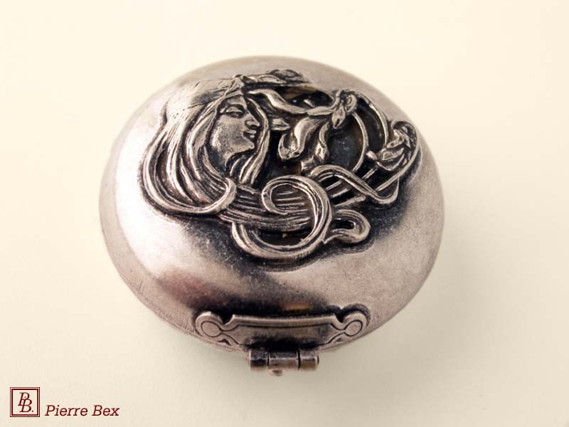 Pierre-Bex Jugendstil Dose Frau 42149-03
