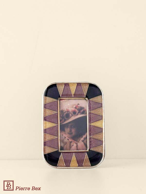 Pierre-Bex Art-Deco enamel picture-frame 48419-01