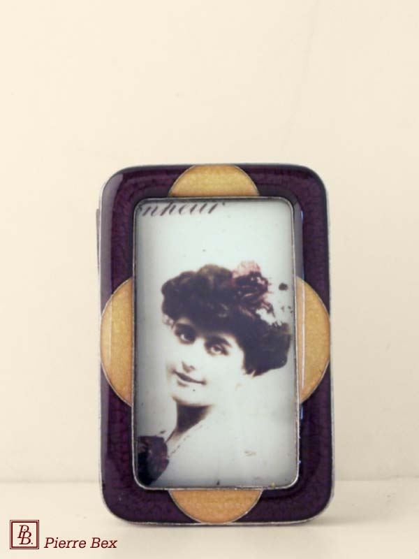 Pierre-Bex Art-Deco enamel picture-frame 48419-05