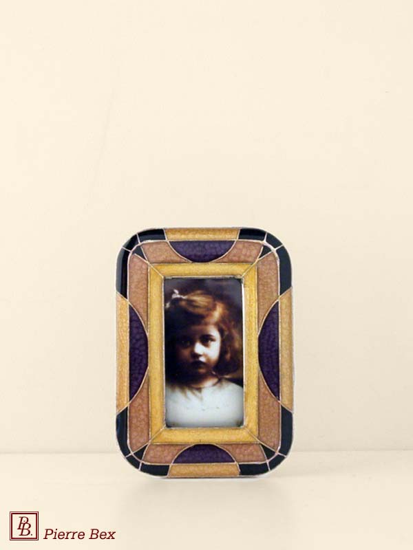 Pierre-Bex Art-Deco enamel picture-frame 48419-06