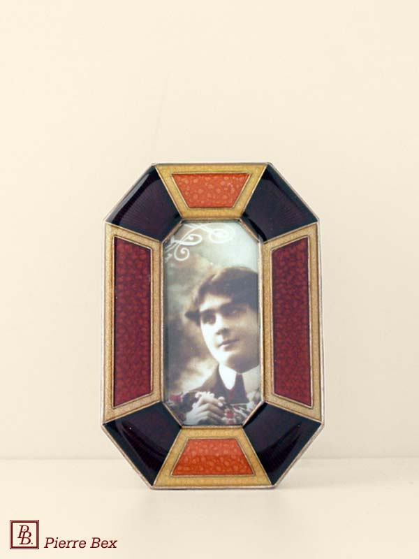 Pierre-Bex Art-Deco enamel picture-frame 48429-09